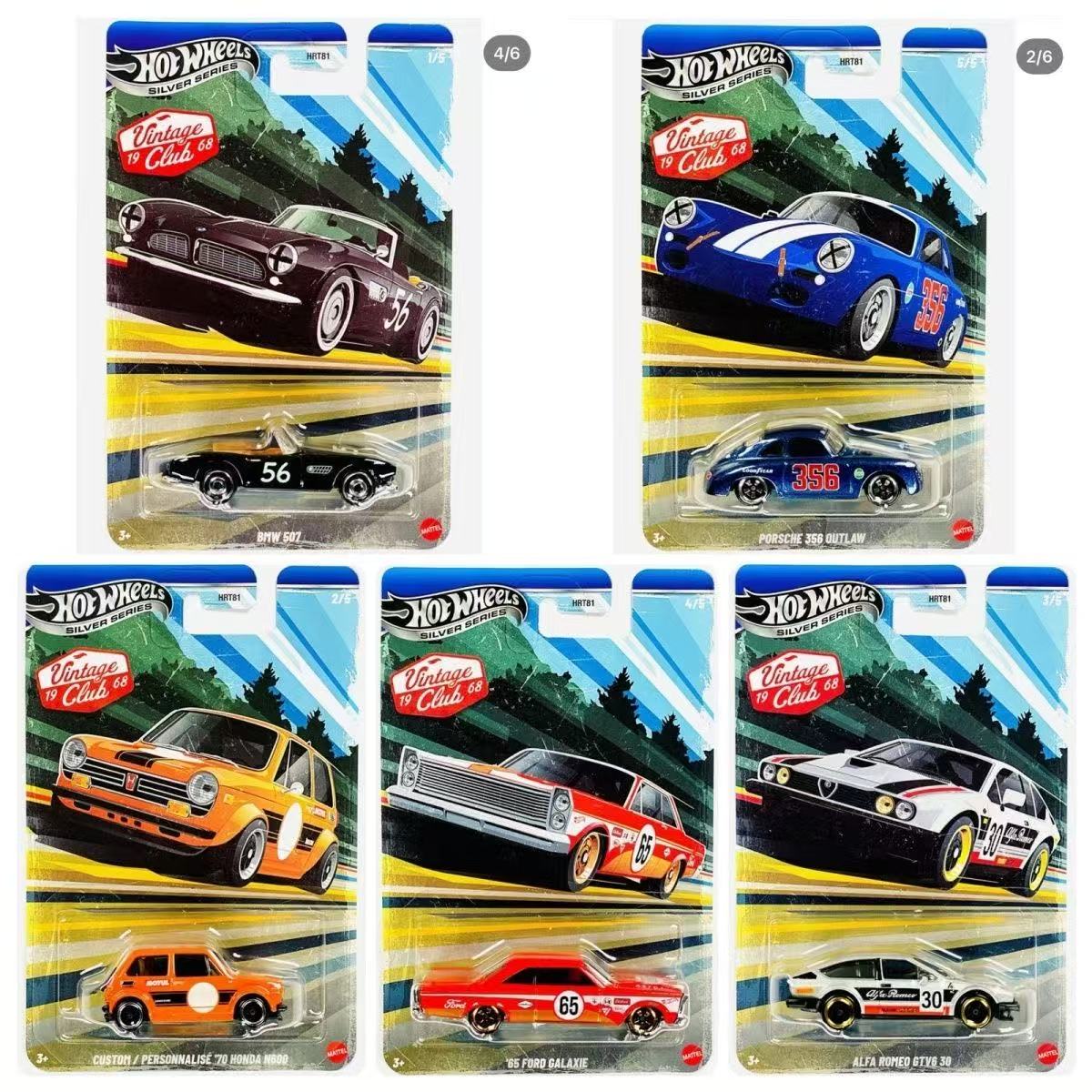 Model Kit Alfa Romeo - Coche Original Hot Wheels Retro Club
