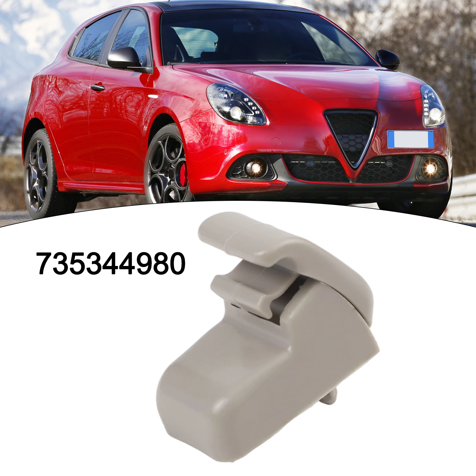 Model Kit Alfa Romeo - Soporte para parasol 735344980 para modelos