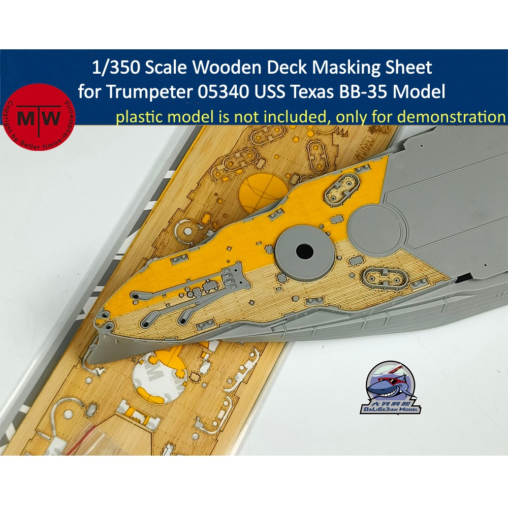Model Kit U Boat - Lámina de enmascaramiento de cubierta de