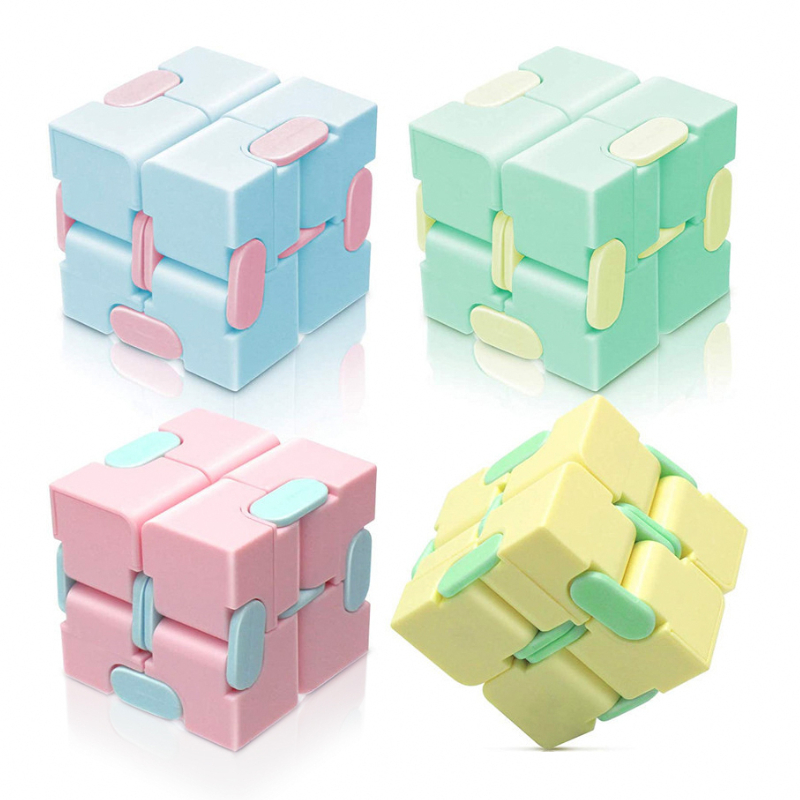 Model Kit Infinite Dimension - Cubo de rompecabezas mágico, juguetes antiestrés