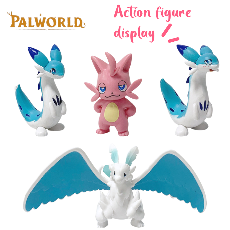 Model Kit Bandai - Nuevas figuras de Palworld, Chillet, Cryolinx,