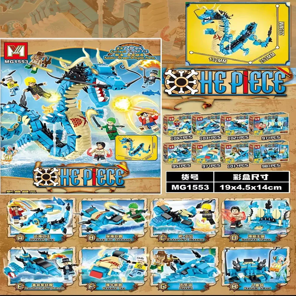 Model Kit Companies - Bloques de Construcción 8 en 1,