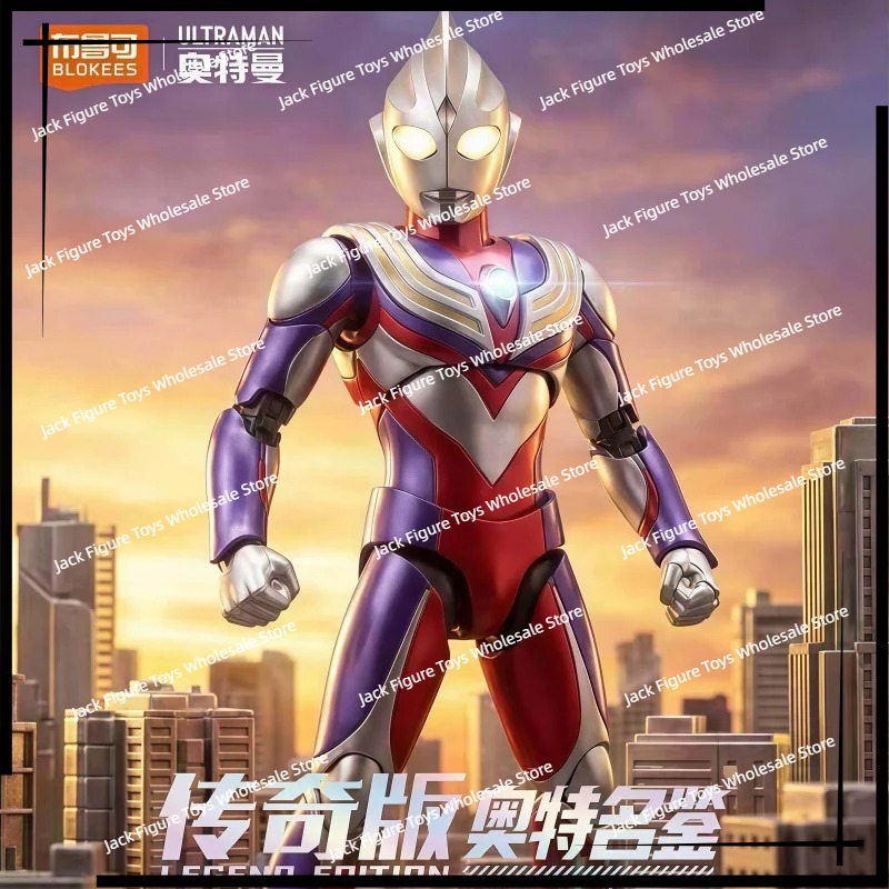Model Kit Blokees - Nuevo Blokees Ultraman Tiga Edición Leyenda,
