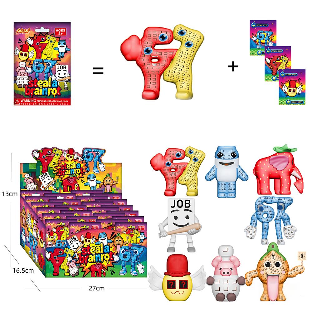 8 unids/set rouba un cerebro b - Model Kit House reseña y precio