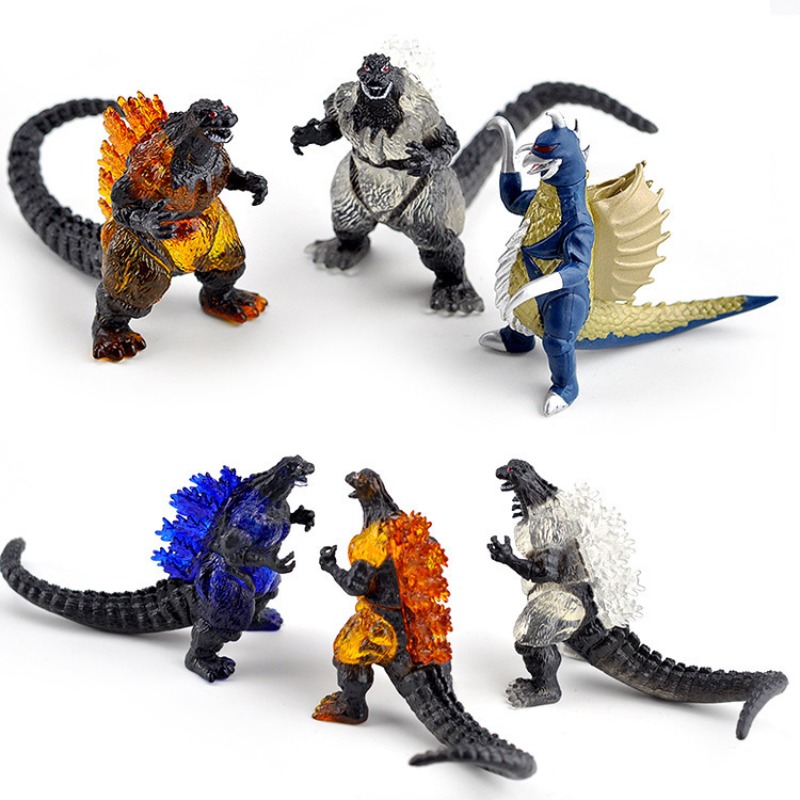 Set de 10 Figuras de Godzilla, - Model Kit Bandai reseña y precio