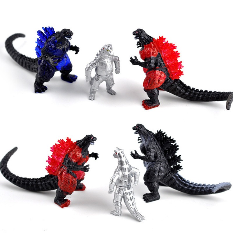 Set de 10 Figuras de Godzilla, - Model Kit Bandai reseña y precio
