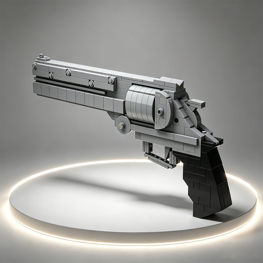 Bloques de Construcción MOC, M - Model Kit Revolver reseña y precio