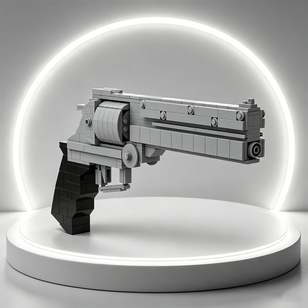 Bloques de Construcción MOC, M - Model Kit Revolver reseña y precio