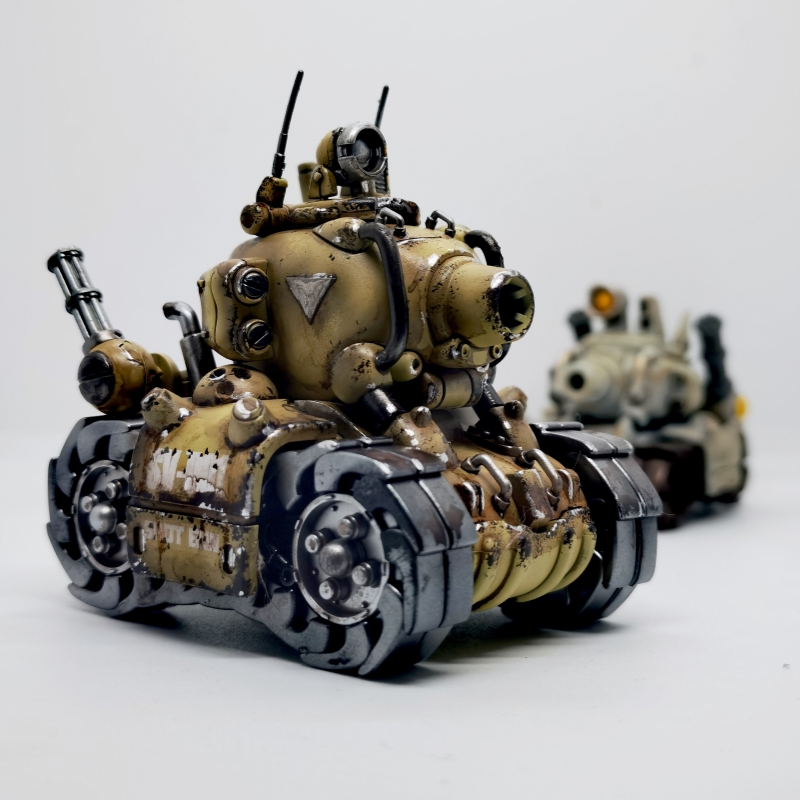 En Stock, modelo de ensamblaje - Model Kit Metal Slug reseña y precio