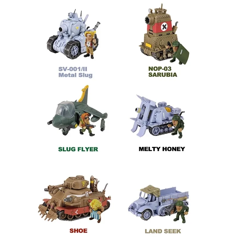 En Stock, modelo de ensamblaje - Model Kit Metal Slug reseña y precio