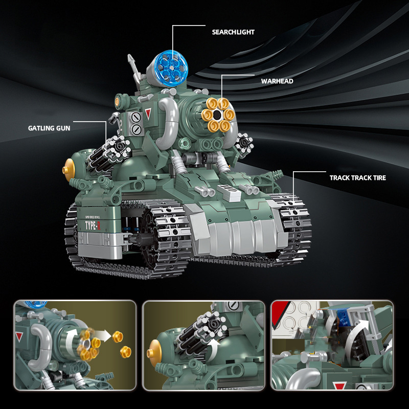 Bloques de construcción técnic - Model Kit Metal Slug reseña y precio