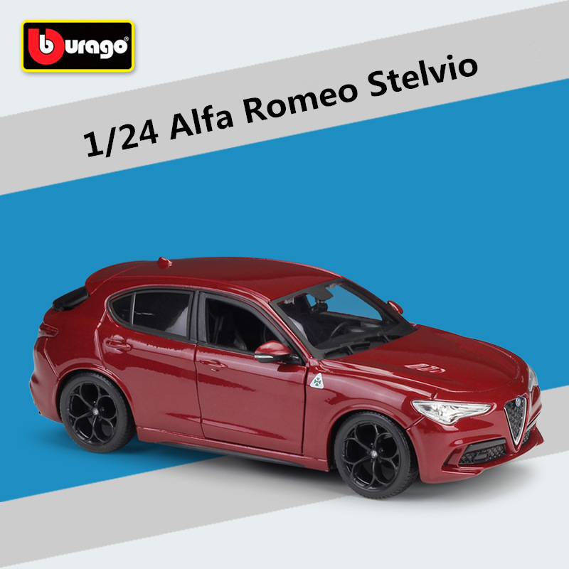 Bburago 1:24 Alfa Romeo Stelvi - Model Kit Alfa Romeo reseña y precio