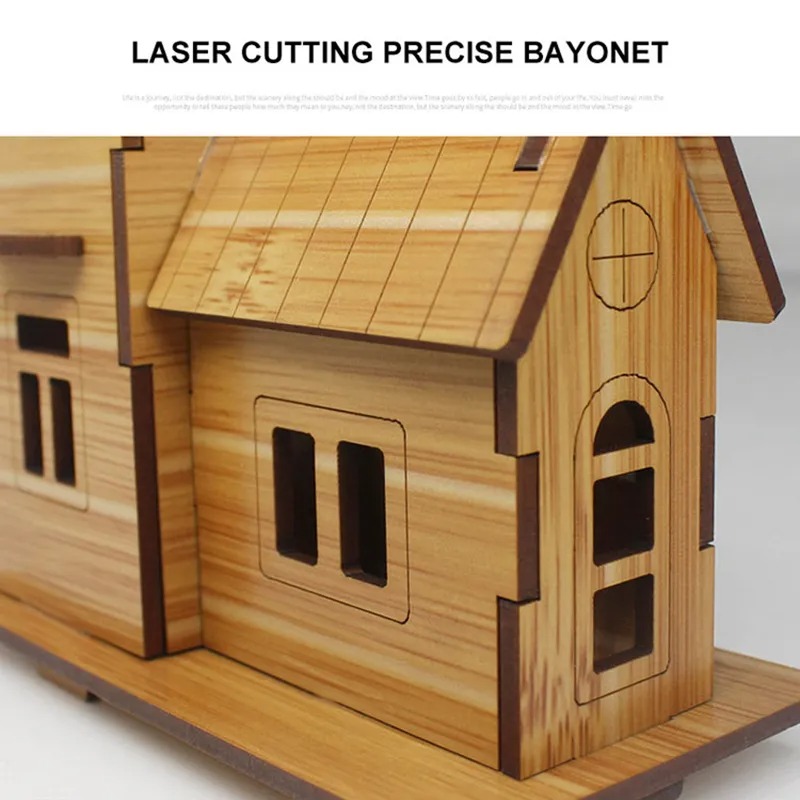 Rompecabezas 3D de madera: Kit - Model Kit House reseña y precio
