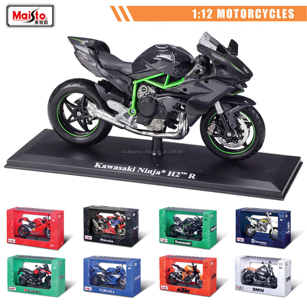 Maisto 1:12 BMW Kawasaki Suzuk - Model Kit Yamaha reseña y precio