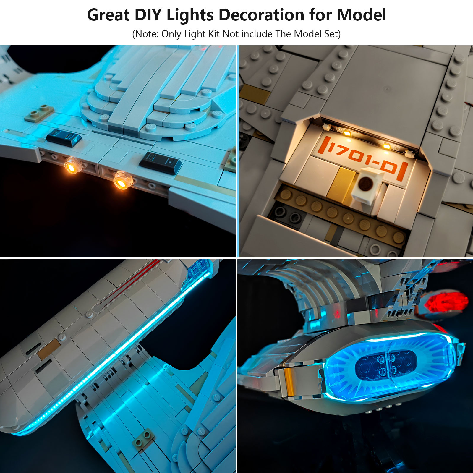 Kit de Iluminación LED LYBMTWF - Model Kit Companies reseña y precio