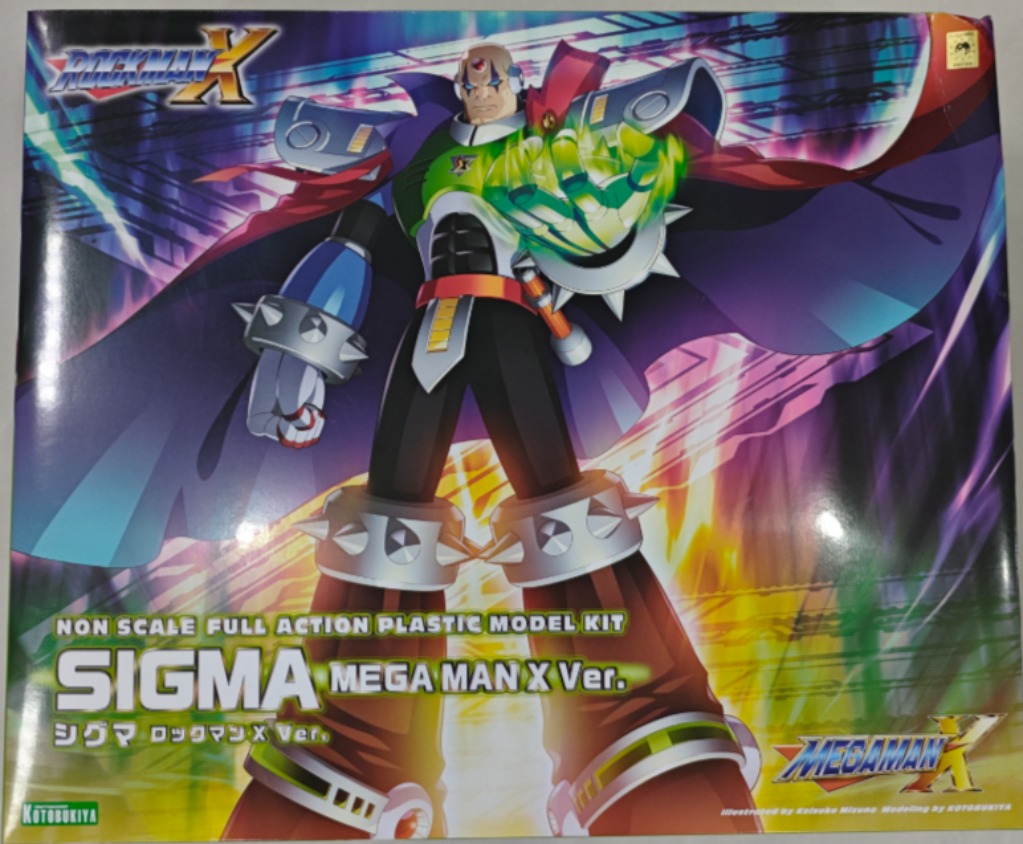 Kotobukiya Sigma Mega Man X Ve - Mega Man X Model Kit reseña y precio