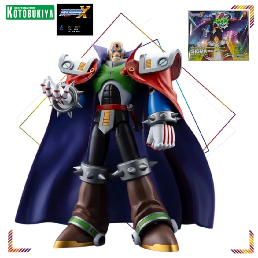 Kotobukiya Sigma Mega Man X Ve - Mega Man X Model Kit reseña y precio