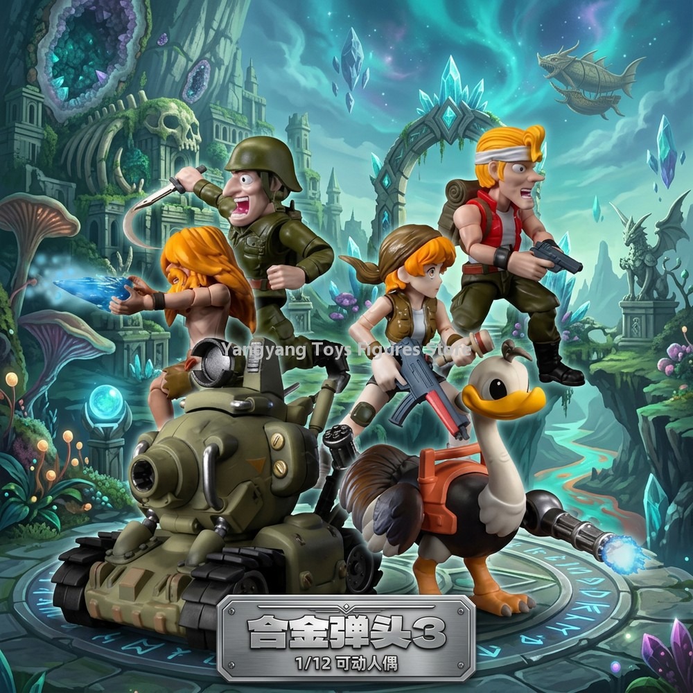 [En Stock] YOLOPARK AMK MINI P - Model Kit Metal Slug reseña y precio