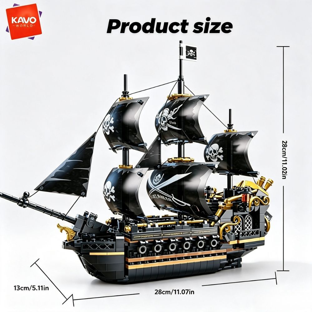 KAVOWORLD 801 piezas 1799 Bloq - Model Kit U Boat reseña y precio