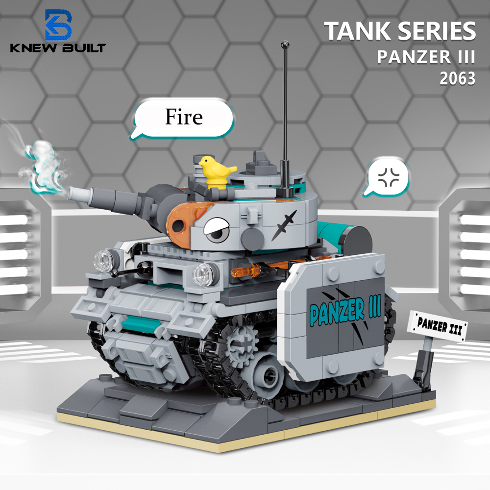KNEW BUILT-Mini tanque de bloq - Model Kit Metal Slug reseña y precio