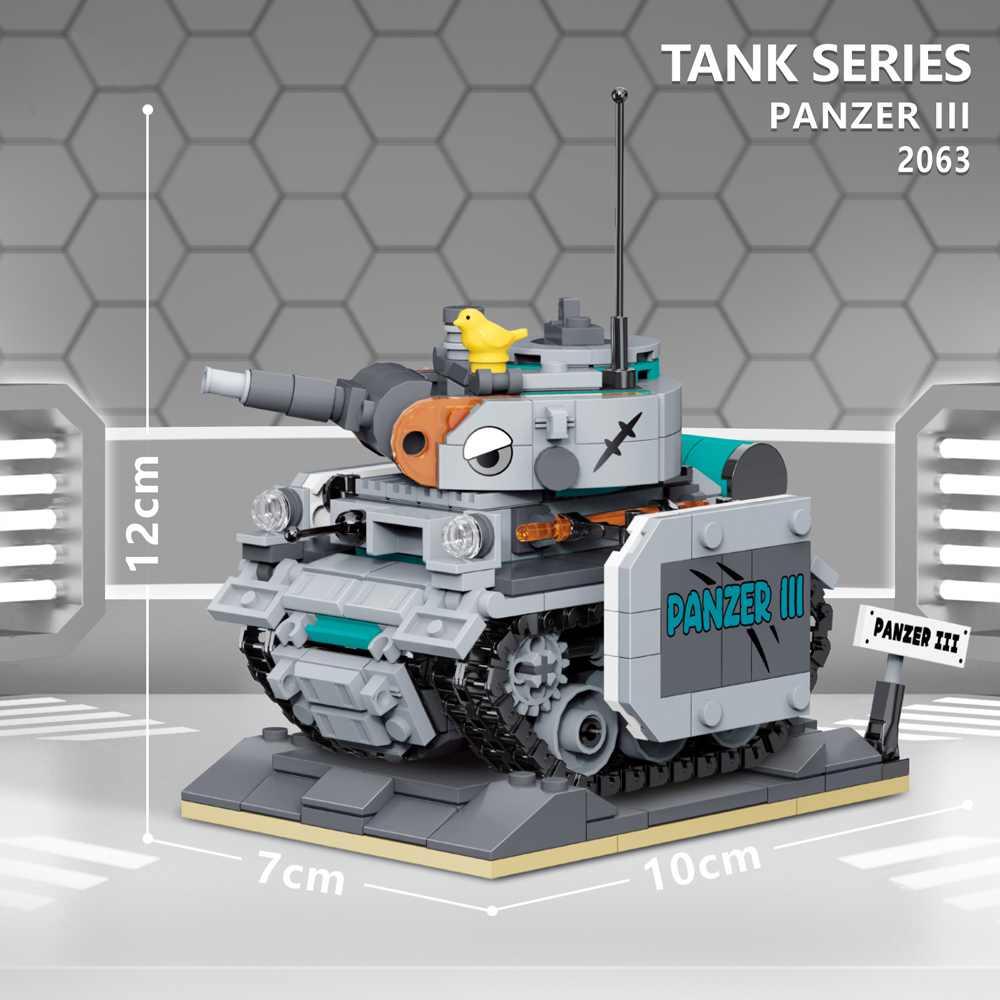 KNEW BUILT-Mini tanque de bloq - Model Kit Metal Slug reseña y precio