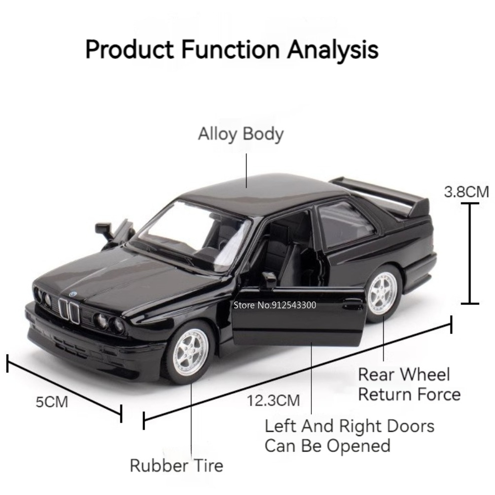 1/36 BMW M3 1987 juguetes de a - Model Kit Alfa Romeo reseña y precio