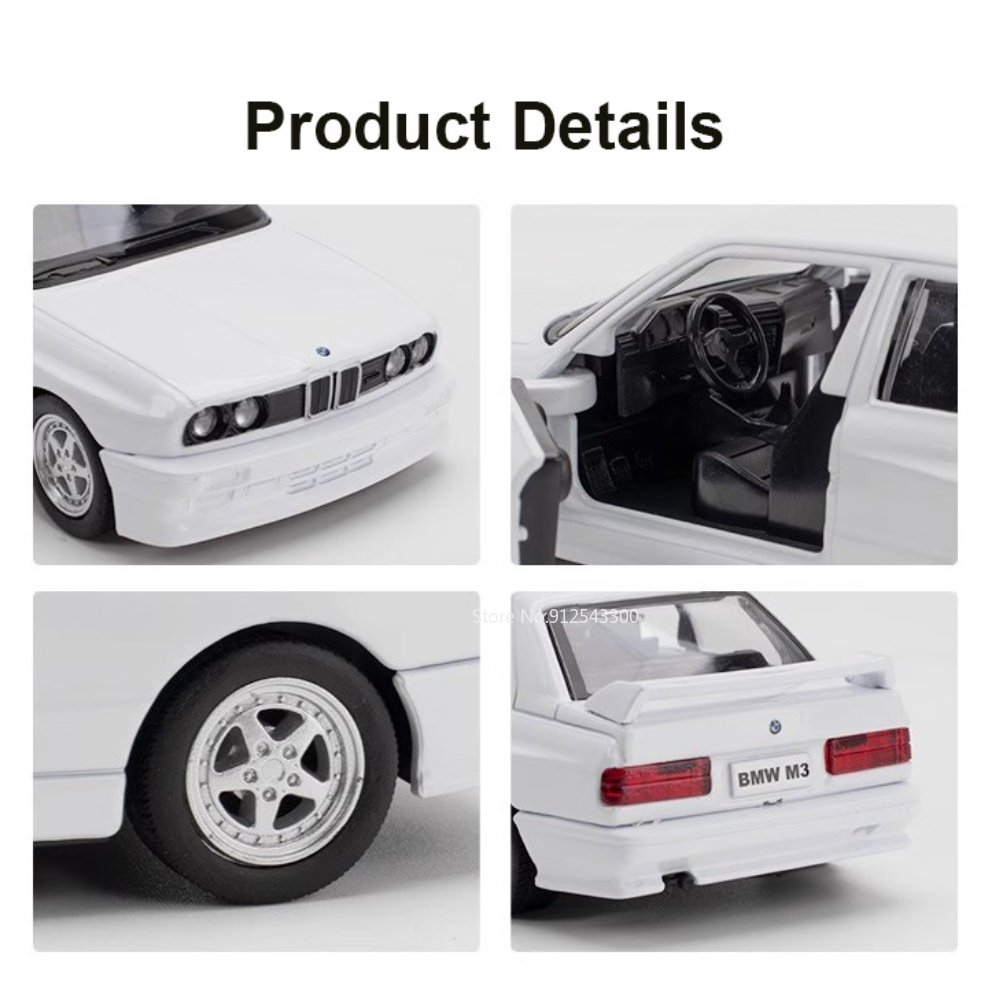 1/36 BMW M3 1987 juguetes de a - Model Kit Alfa Romeo reseña y precio