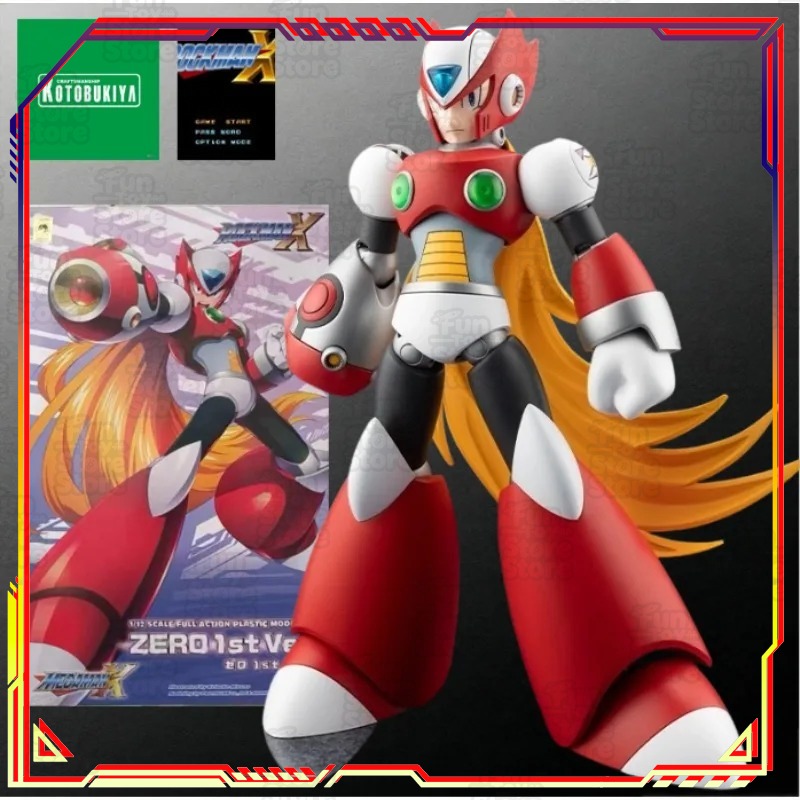 Kotobukiya Mega Man X Zero 1st - Mega Man X Model Kit reseña y precio