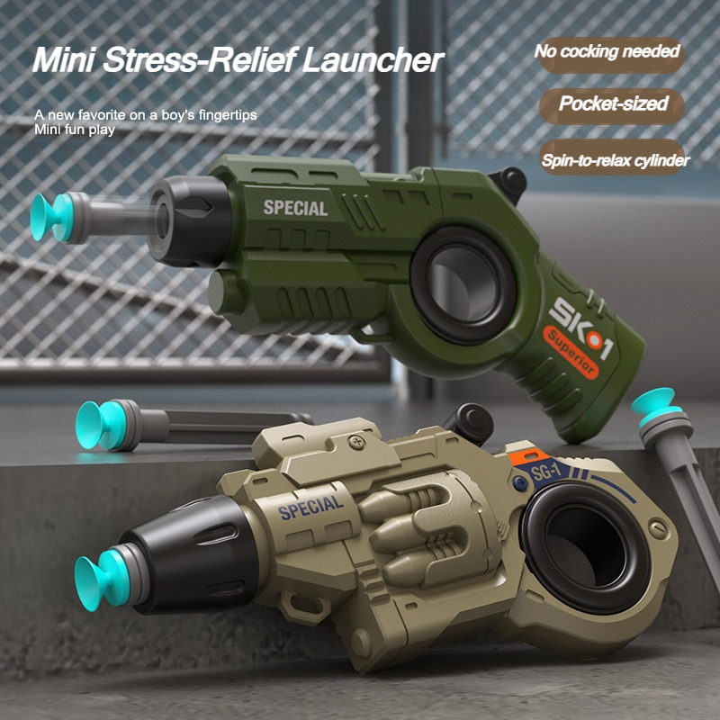 Paquete de 2 Lanzadores EDC co - Model Kit Revolver reseña y precio
