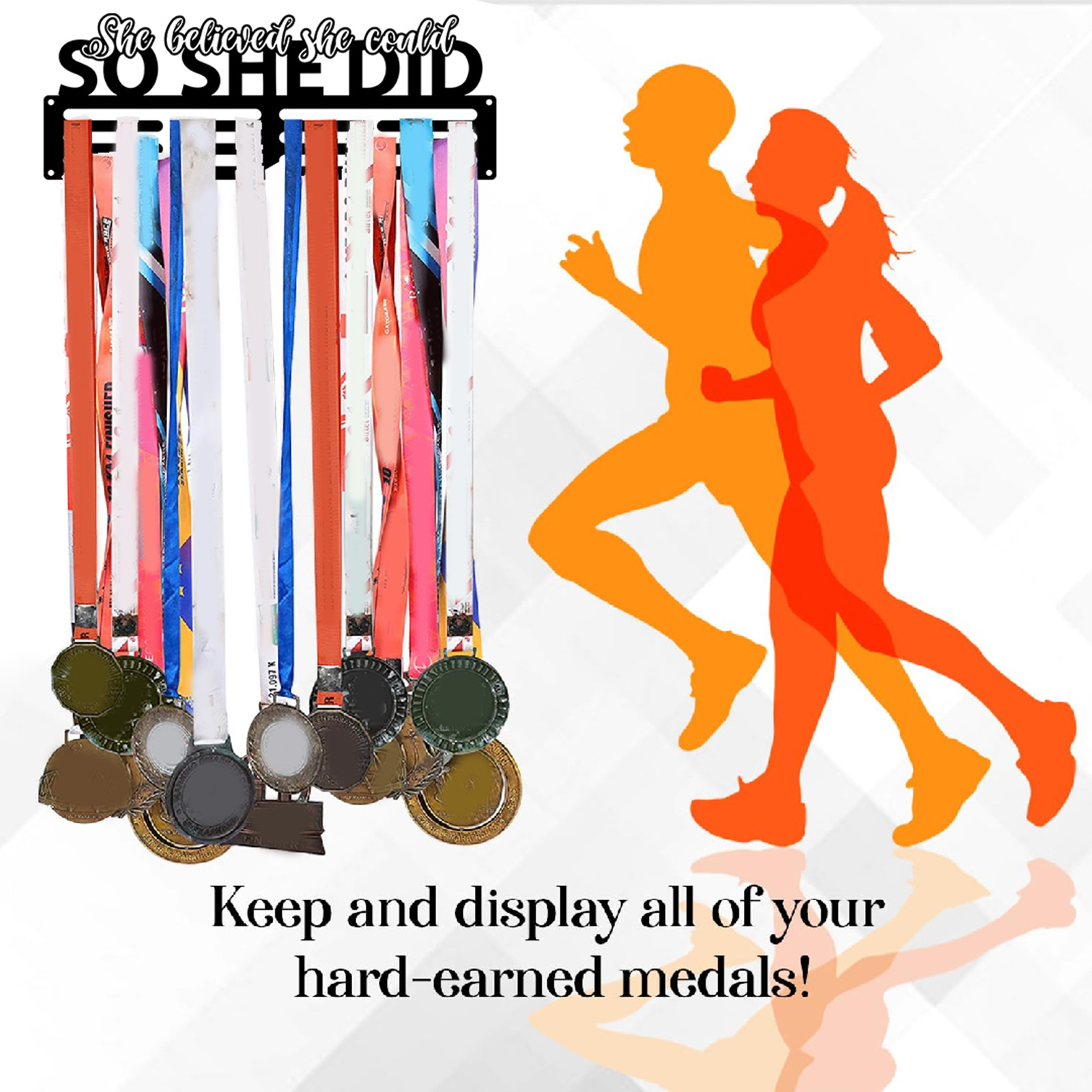 Colgador de medallas, soporte  - Model Kit Runner Organizer reseña y precio