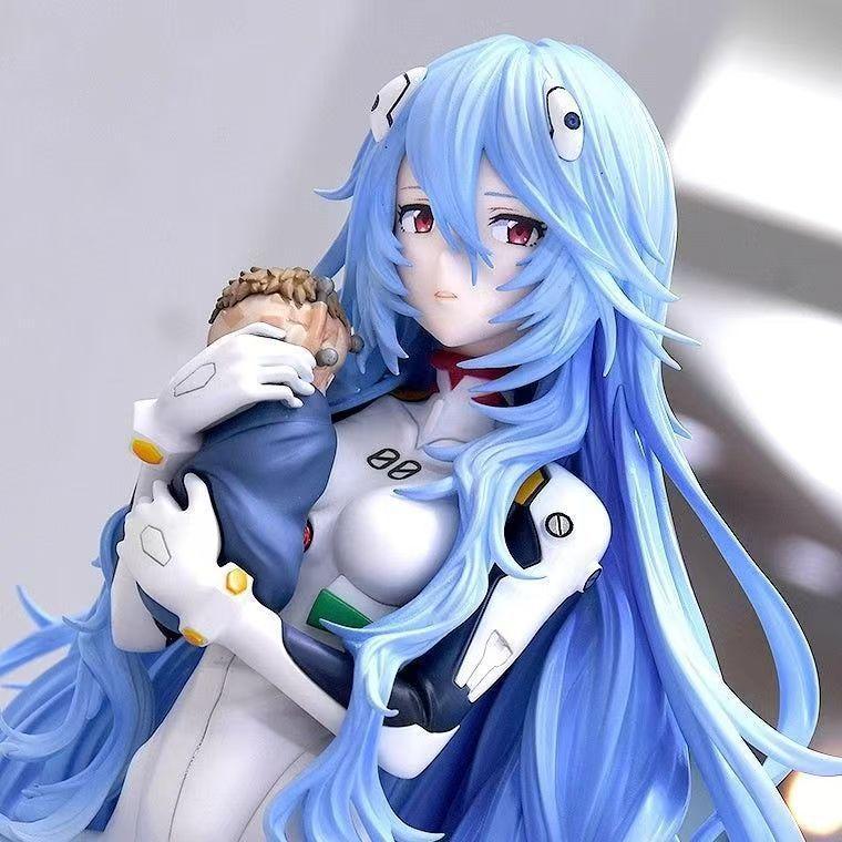 Figura de Rei Ayanami Arrodill - Model Kit Bandai reseña y precio