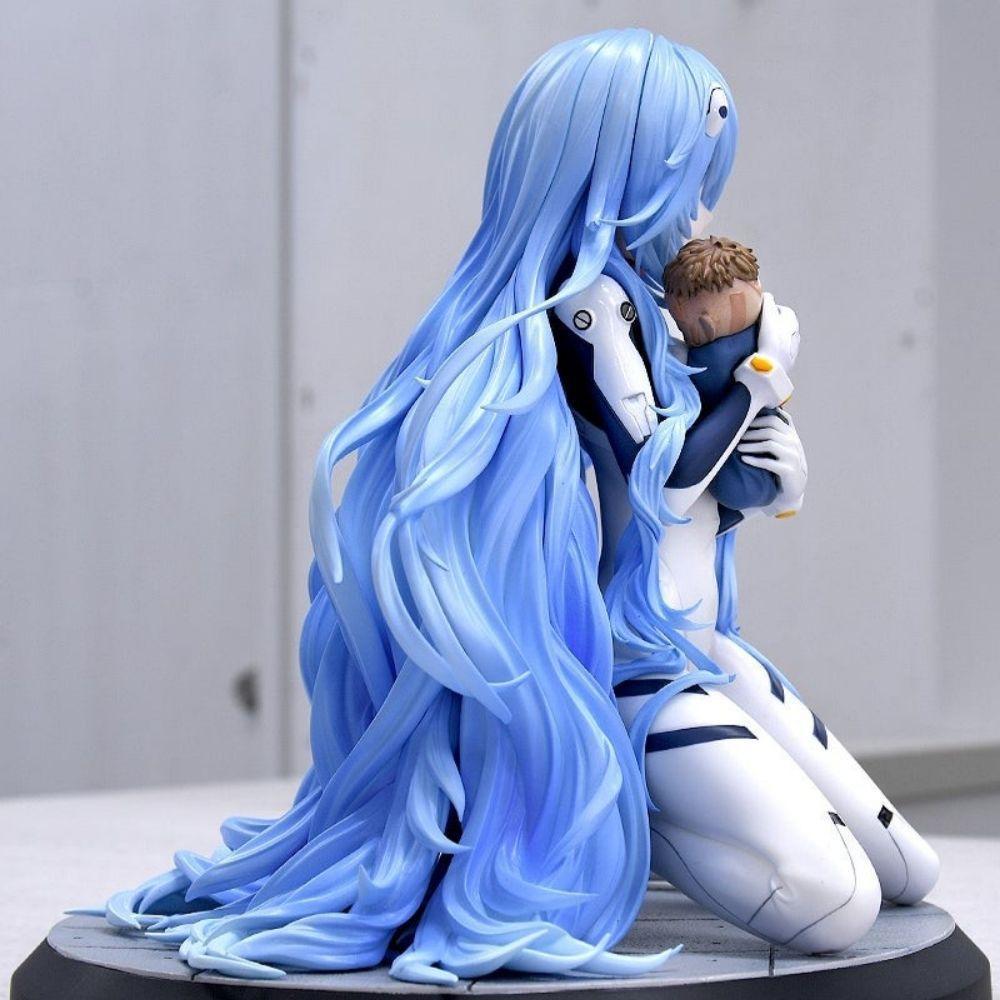 Figura de Rei Ayanami Arrodill - Model Kit Bandai reseña y precio