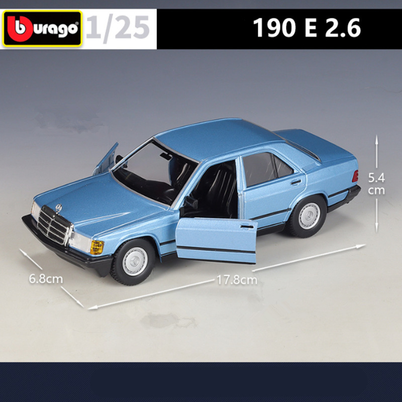 Bburago 1:24 mercedes-benz 190 - Model Kit Alfa Romeo reseña y precio